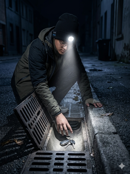 POLRZA™ Bluetooth LED Beanie Cap
